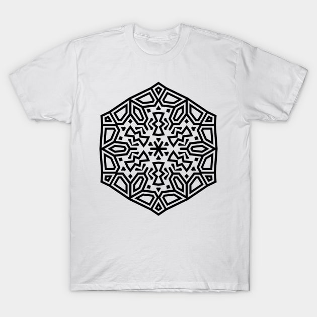 Inspirational MANDALA T-SHIRT MANDALA 034 T-Shirt by abcmandalaclothing